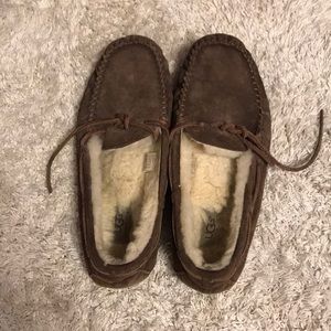 UGG moccasins gently used size 10